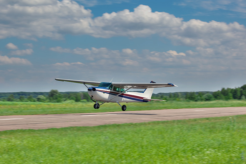 Light private plane insured